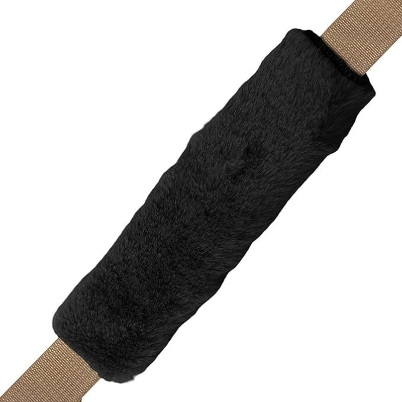 Joyansh black seat belt cover - 5 Seat Belt Cover(Pack of 1)