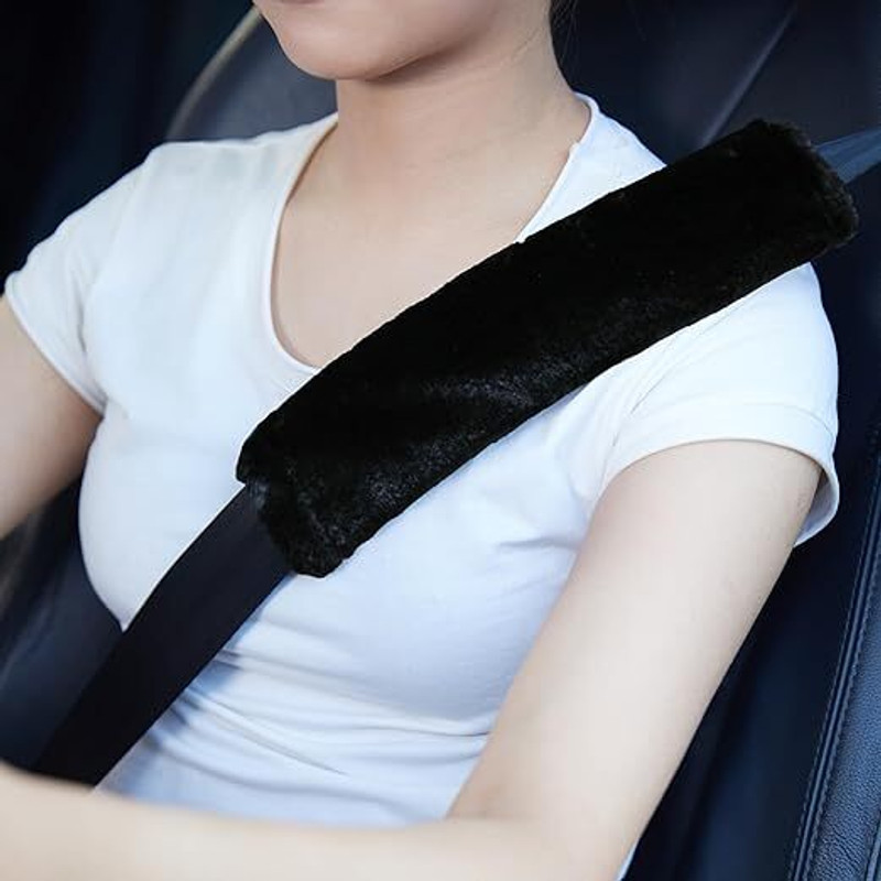 Eco sip SHHET BELT PAD 002 Seat Belt Cover(Pack of 2)