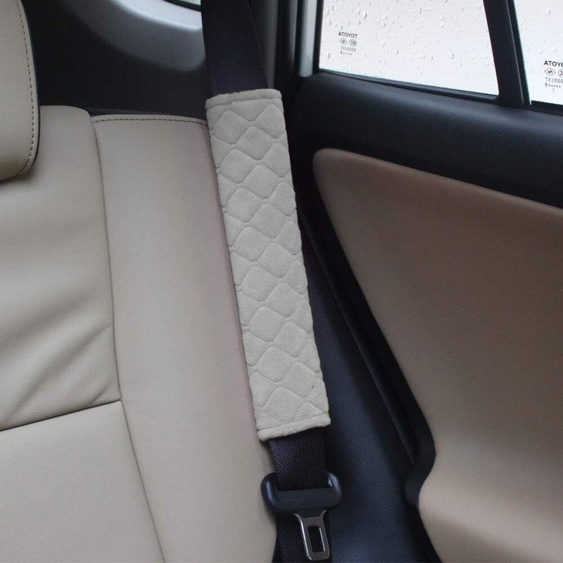 LILA ENTERPRISE Belt Cover Seatbelt Shoulder Pad Cushions 1 PCS Seat Belt Cover(Pack of 1)