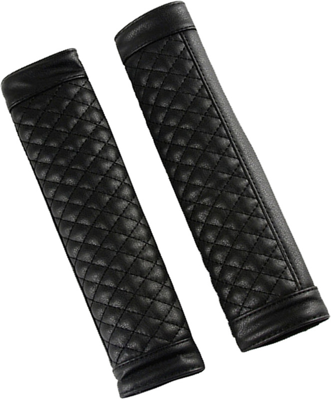 Redoak Car Seat Belt Adjuster Cover-Black Seat Belt Cover(Pack of 2)