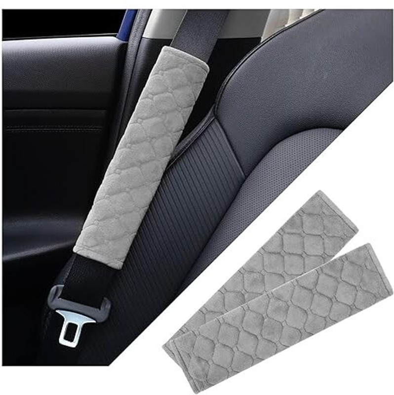 MSVTRADESS Comfortable car seatbelt covers Seat Belt Cover(Pack of 2)