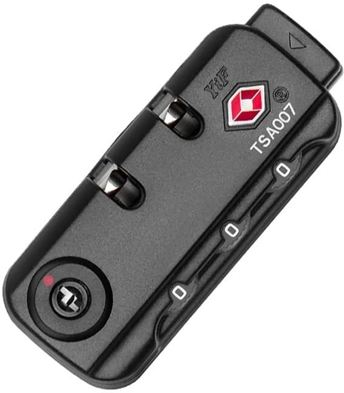 Street27 TSA Security 3 Digit Combination Lock TSA Security 3 Digit Combination Lock(Black)