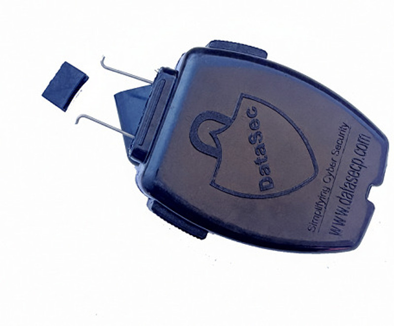 DataSec TYPE C PORT BLOCKER WITH KEY 4+1 TYPE C PORT BLOCKER WITH KEY(Black)