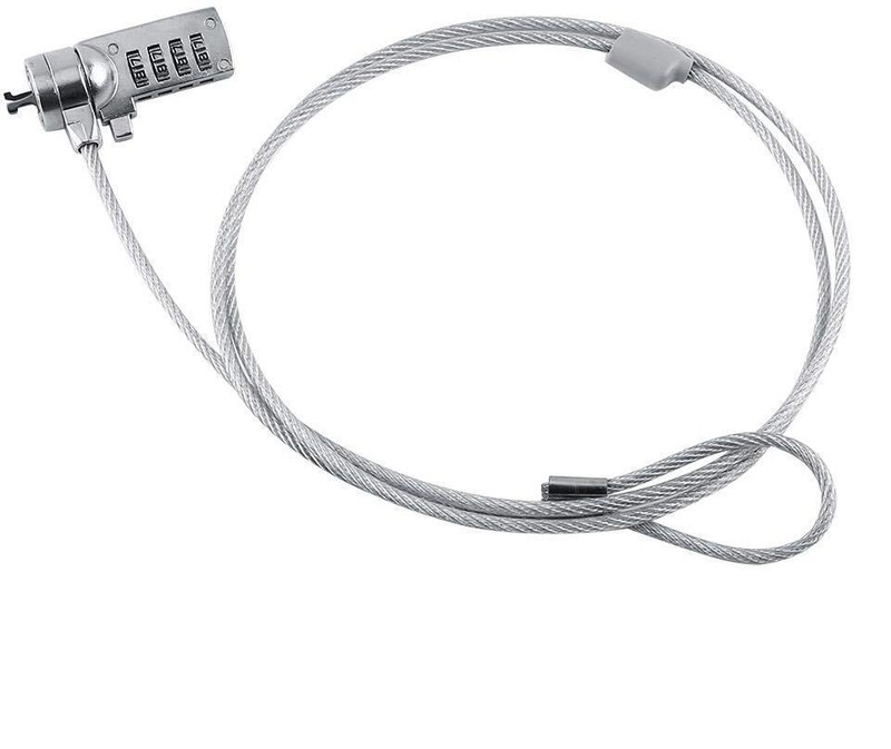 EKRAJ 4 Digit Number Security Lock For All Most All Laptop Model(Silver Color)