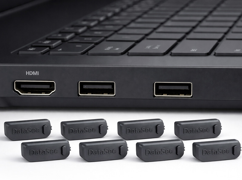 DataSec HDMI PORT DUST COVER HDMI DUST COVERS(Black)