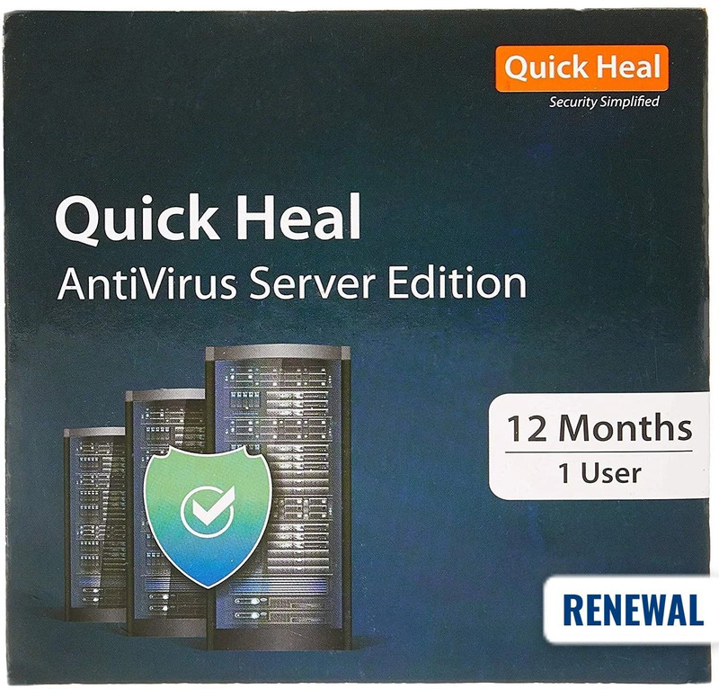 QUICK HEAL Anti-virus 1 User 1 Year(Voucher)