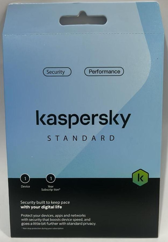 Kaspersky Anti-virus 1 User 1 Year (Renewal)(Voucher)
