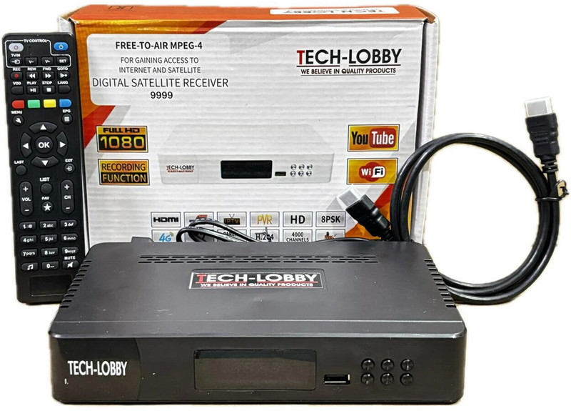 TECH-LOBBY TL-4804 Media Streaming Device(Orange, White)