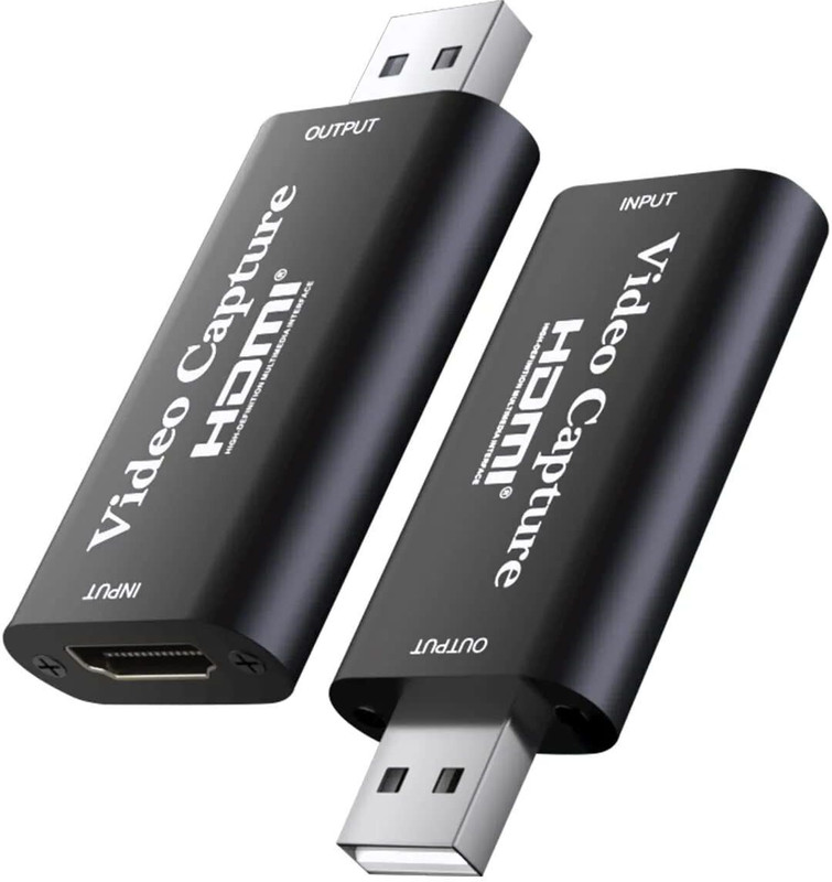 Tobo HD hdmi video capture card 4K video capture card usb 3.0 live recording Capture Cards HDMI to USB 1080P out for Game USB 3.0 Full HD 1080P 30fps, Video Capture Device for Live Streaming, DSLR, Action Cam for High Definition Acquisition, Gaming, Live Broadcasting. Media Streaming Device(Black)