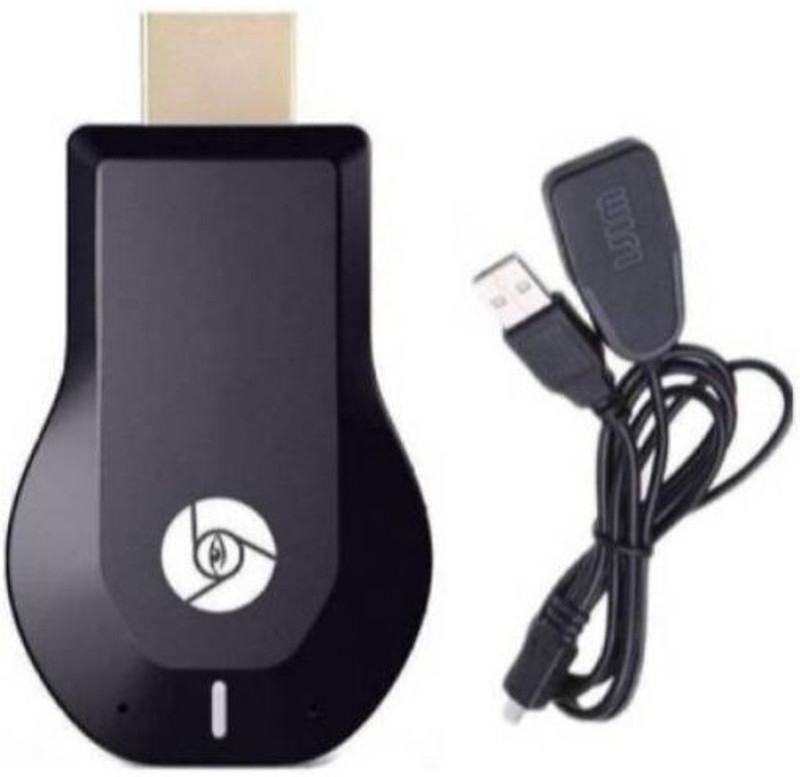 GUGGU VCB-Video Digital Streamer Anycast 1080P HD HDMI Media Wireless Display Dongle Media Streaming Device(Black)