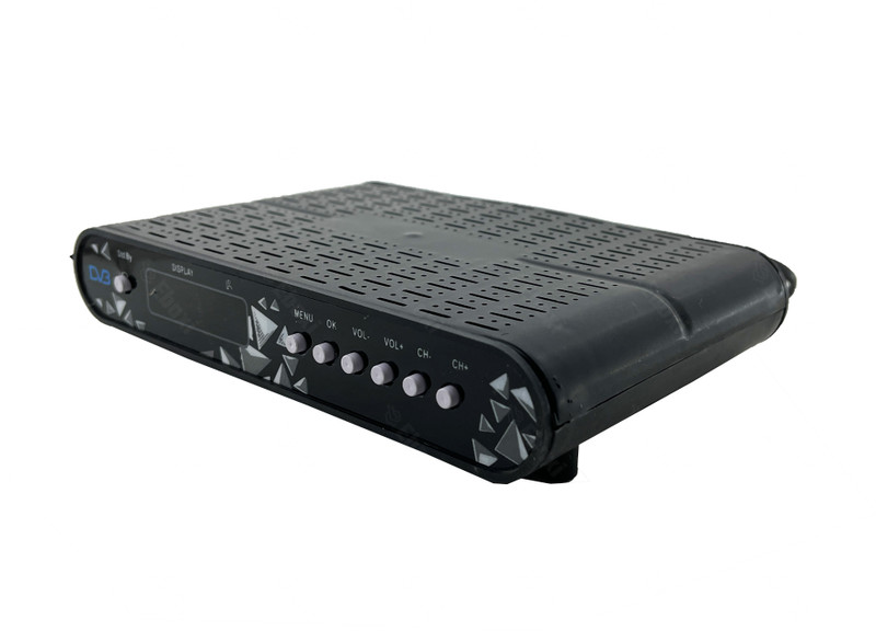 Eboxi Updated mpeg-2 Set Top Box Life Time Free To Air dd channel Media Streaming Device(Black)