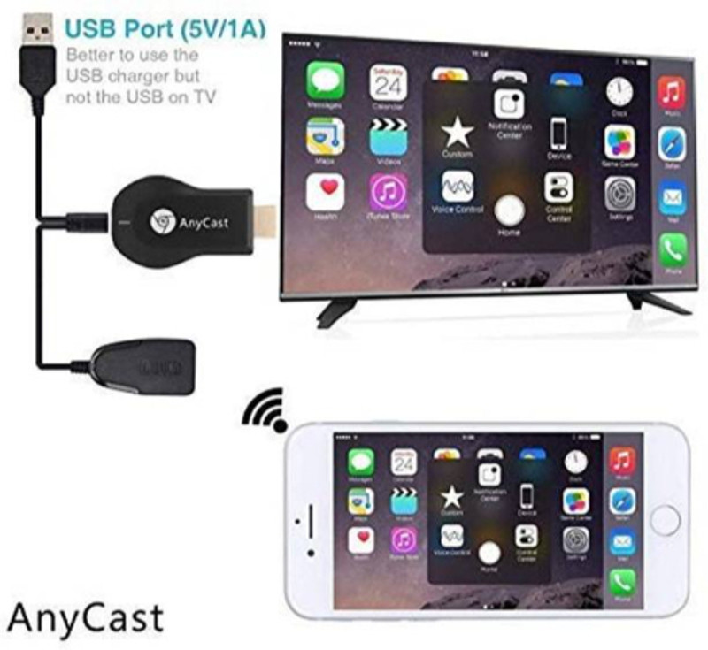 Clairbell VKT_584V-HD DONGLE STREAMING DEVICE BLACK Media Streaming Device (Black) Media Streaming Device(Black)