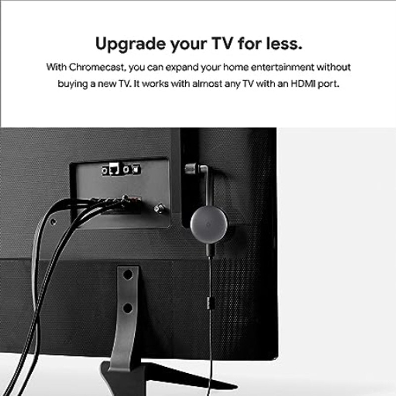 ROAR Sar_881A_Chromcast Receiver from Mobile or Tablet to TV Compatible with Android Media Streaming Device(Black)