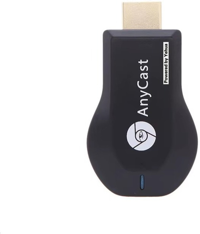 WristHive AnyCast Universal WiFi Display Receiver – Mirror Mobile/PC to TV Media Streaming Device(Black)