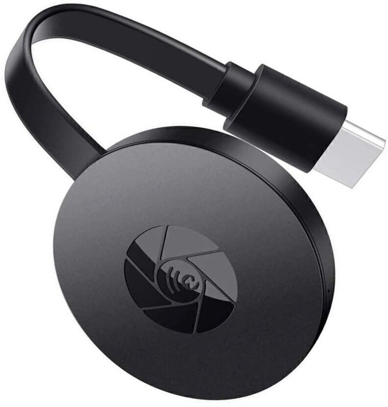 MARS Google Chromecast – Fast, Wireless Streaming for Smart TVs Media Streaming Device(Black)
