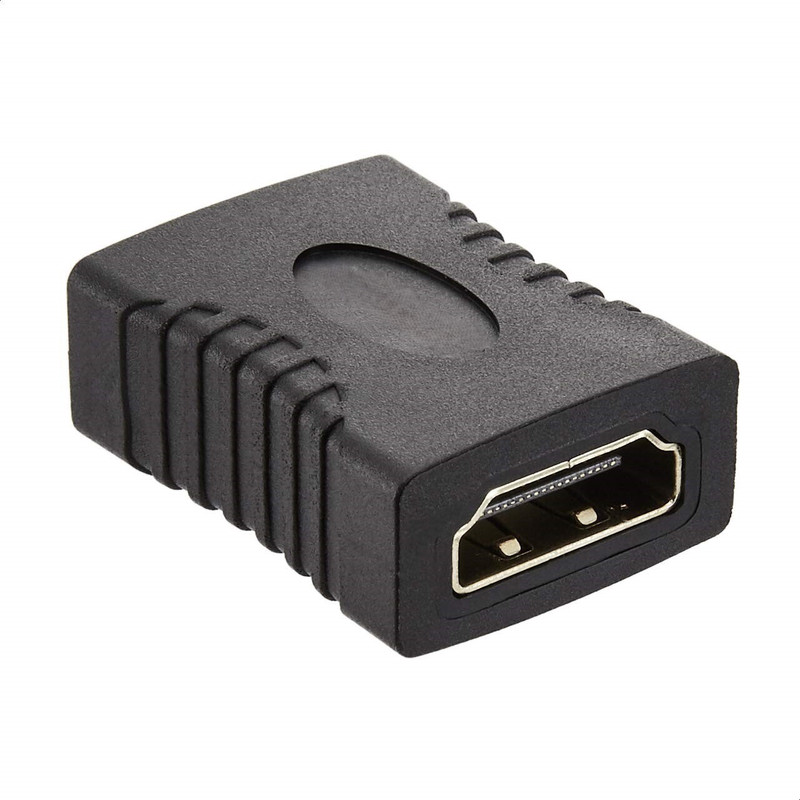 OG X NEXA WITH DEVICE Hdmi Jointer Hdmi Connector Hdmi Female To Female Adapter Hdmi To Hdmi Connector Media Streaming Device(Black)