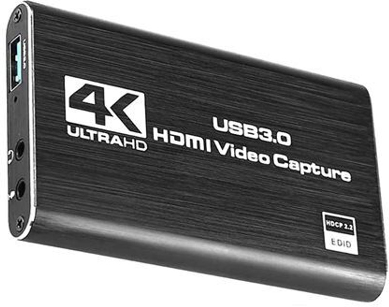 atdaraz HDMI to USB 3.0 Capture Device for Gaming, Streaming or Live Broadcasting Media Streaming Device(Black)