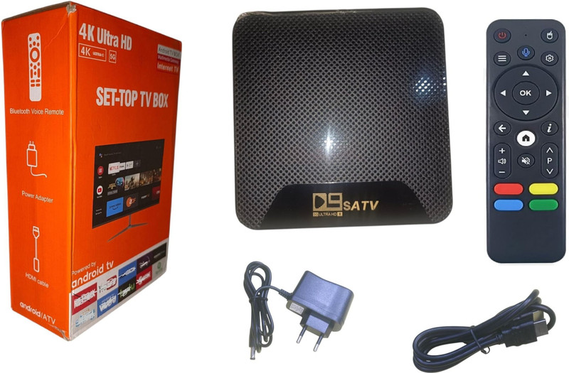 MVC ENTERPRISE 4K set top 1 Media Streaming Device(Black)