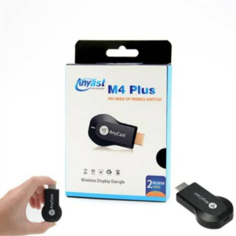 YAROH ASD57_MN4-SCREEN MIRRORING DEVICE FOR MOBILE TO TV CONNECTOR Media Streaming Device(Black)