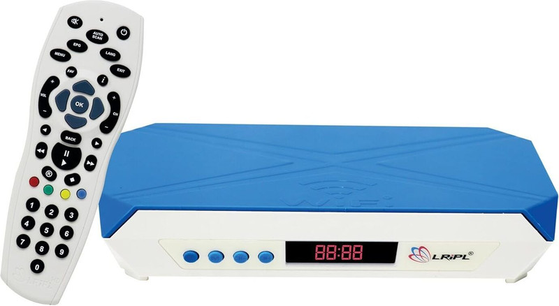 LRIPL LR27i HD MPEG-4 and Free Dish Media Streaming Device(Blue)