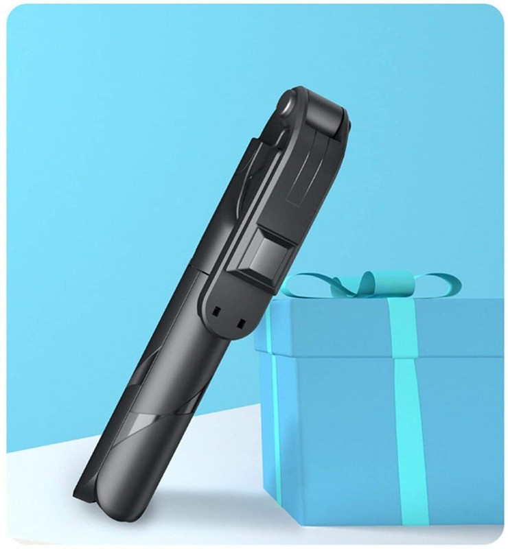 Tygot Tygot Bluetooth Extendable Selfie Stick with Wireless Remote and Tripod Stand – 3-in-1 Multifunctional Selfie Companion Bluetooth Selfie Stick(Black, Remote Included)
