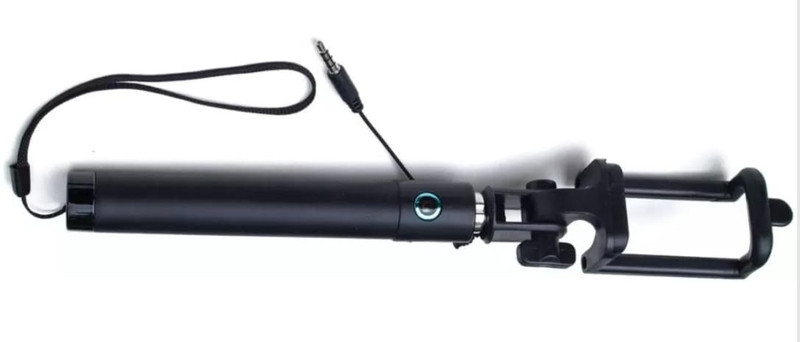 SANNO WORLD The Android Mobile Phones like Cable Selfie Stick(Black, Remote Included)