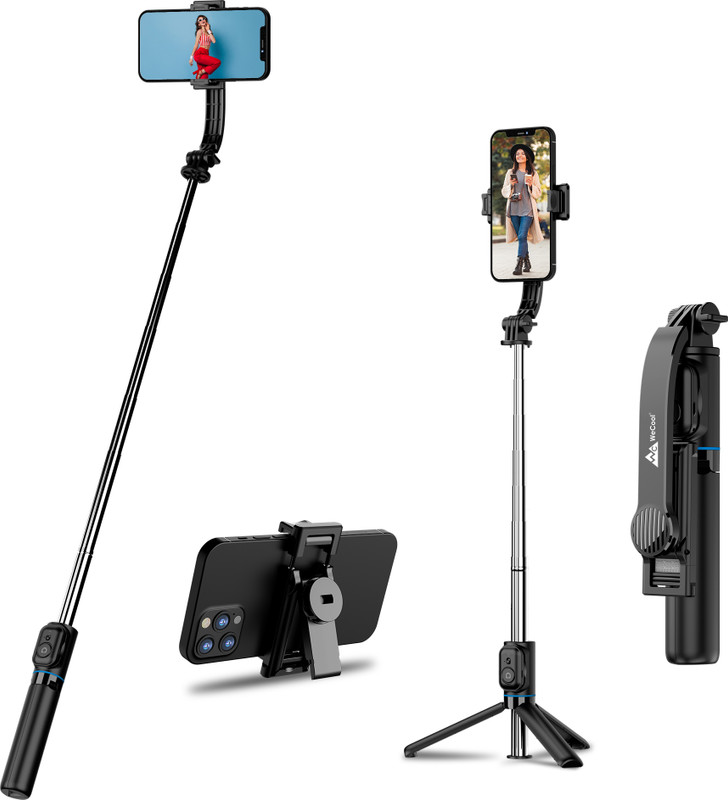WeCool S2-New Tripod(Black, Supports Up to 200 g)