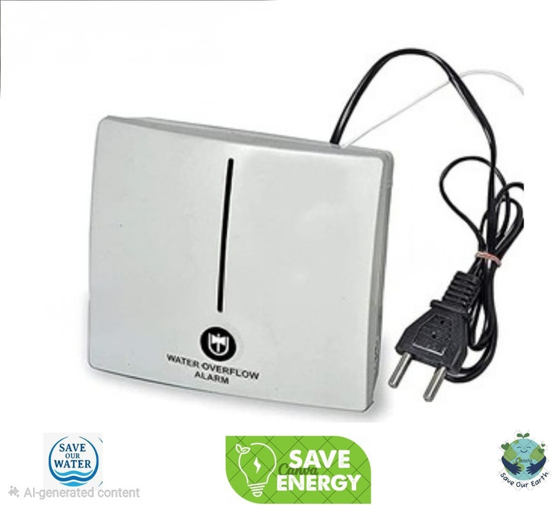 UNIVERSAL SIREN Water Over Flow Sensor Alarm to Protect Tanks and Eliminate Pump Wastage. Wired Sensor Security System