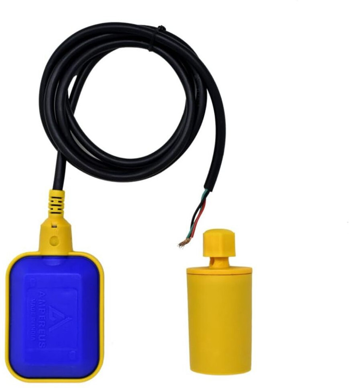 Kamal Agrotech 250 Volts Float Switch Sensor for Water Level Controller with 6.6 Feet Wireless Sensor Security System