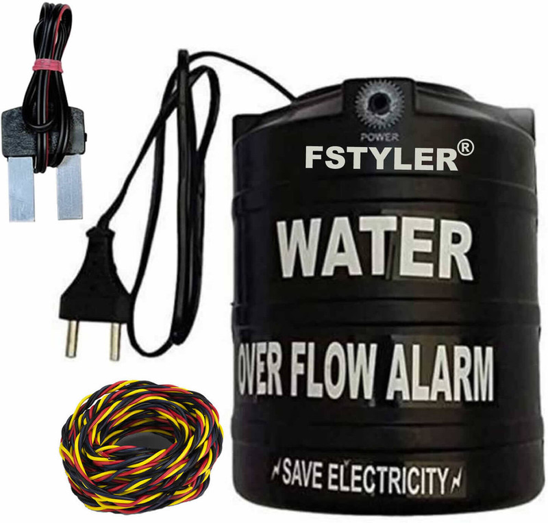 Aarav Enterprises Advance Water Tank Overflow Alarm with High Quality Overflow Voice Sound & 15-mtr Connecting Wired (Made in India) Wired Sensor Security System Wired Sensor Security System