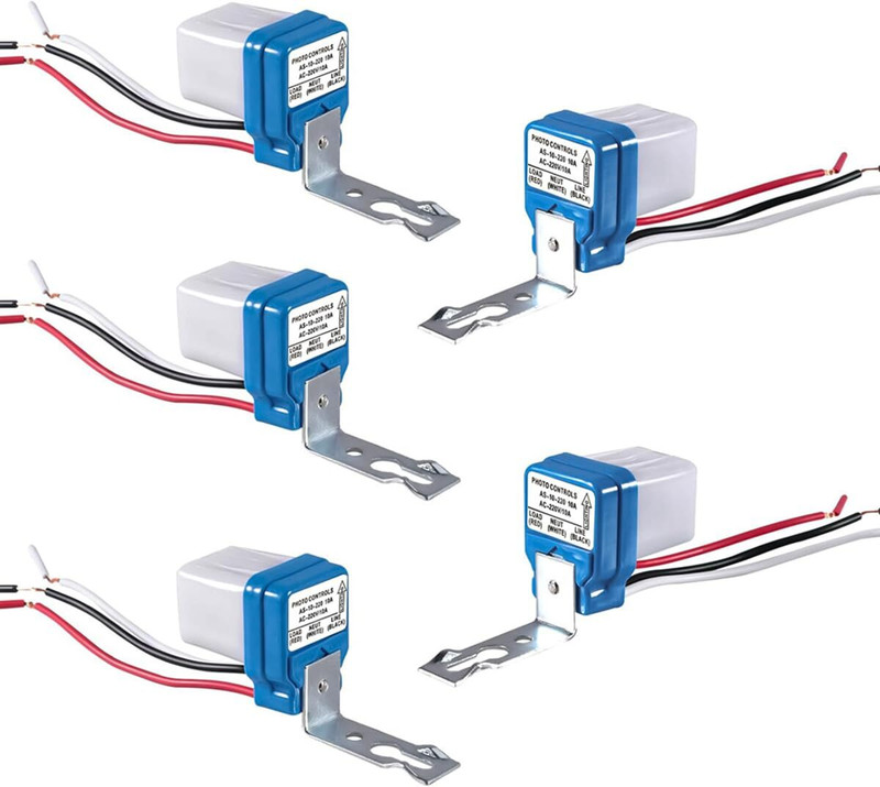 ELEPHANTBOAT Light Sensor Switch for Lighting Wired Sensor Security System