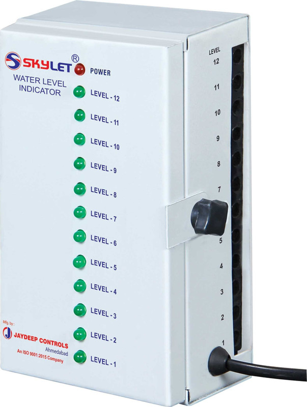 SKYLET WLC-112 Water Level Indicator, Overhead Tank Indicator, Led Indicator for Tank Water, Water Level Display Wired Sensor Security System