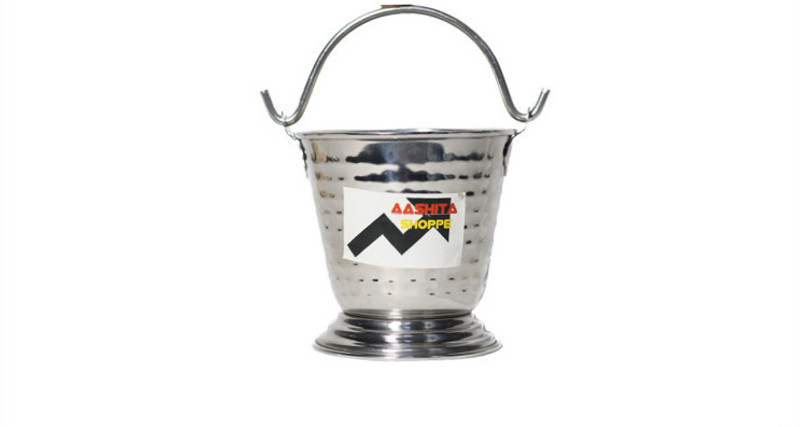 Aashita enterprises Stainless Steel Mini Serving Bucket for Serving Items Like Daal , Rasaam Gravy Bucket Serving Set(Pack of 1)