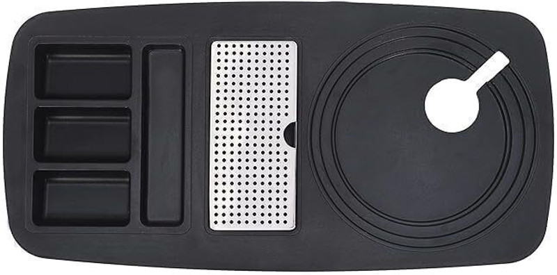 Showkeeen Kettle Tray for Hotel Room made of ABS Plastic Tray Serving Set(Pack of 1)