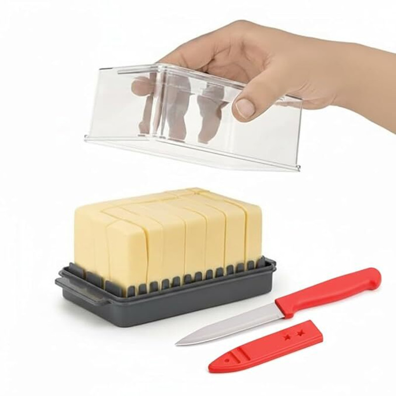 YOLO butter dish Dish Serving Set(Pack of 1)