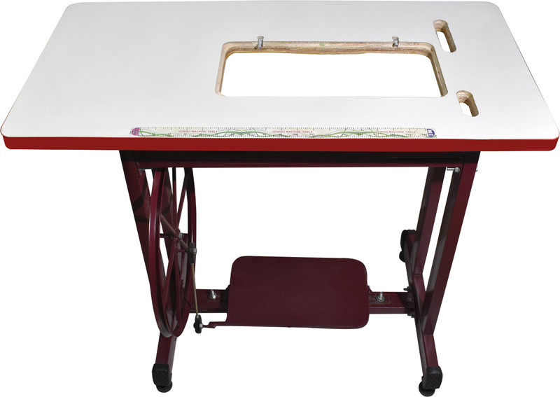 RED GEM Umbrella Table Stand & Top with Belt Manual Sewing Machine( Built-in Stitches 1)