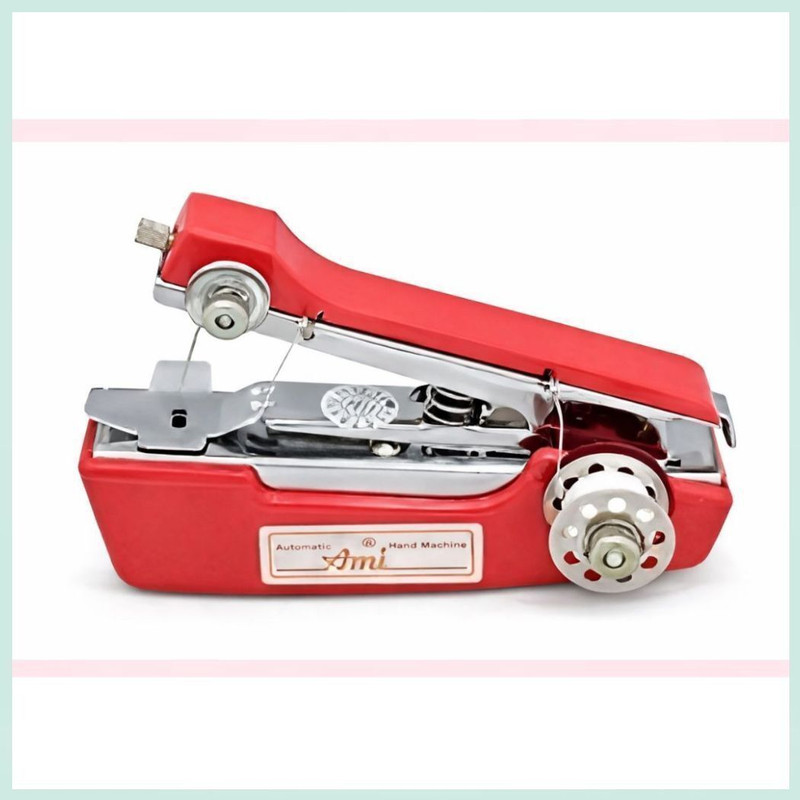 DIGSMORDEN Mini Handheld Sewing Machine | Cordless Instant Stitch Tool Electric Sewing Machine( Built-in Stitches 2)