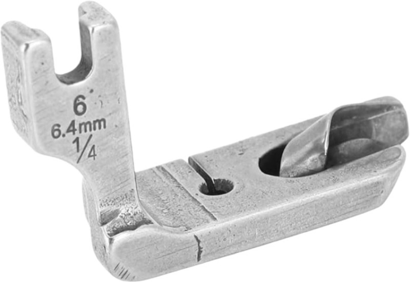 Juki Pressure Foot Single Needle Fat Rolled Hem Presser Foot 1/8"(3.2mm)- Taiwan Manual Sewing Machine( Built-in Stitches 101)