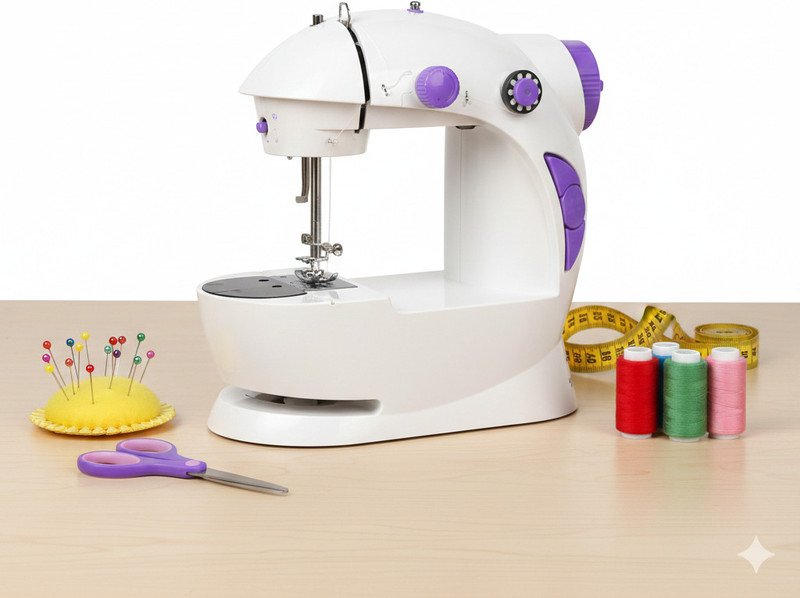 LoopsTrendz SADHU Electric Sewing Machine( Built-in Stitches 12)