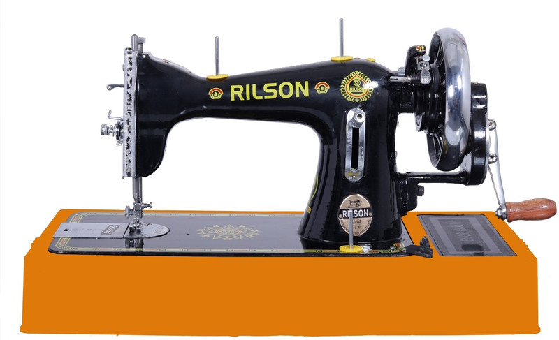 Rilson DOMESTIC SEWING MACHINE WITH SPECIAL WOODEN BASE AND HAND ATTACHMENT Manual Sewing Machine( Built-in Stitches 1)