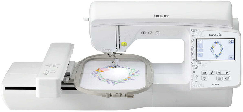 brother Innovis 880e Embroidery Sewing Machine( Built-in Stitches 258)