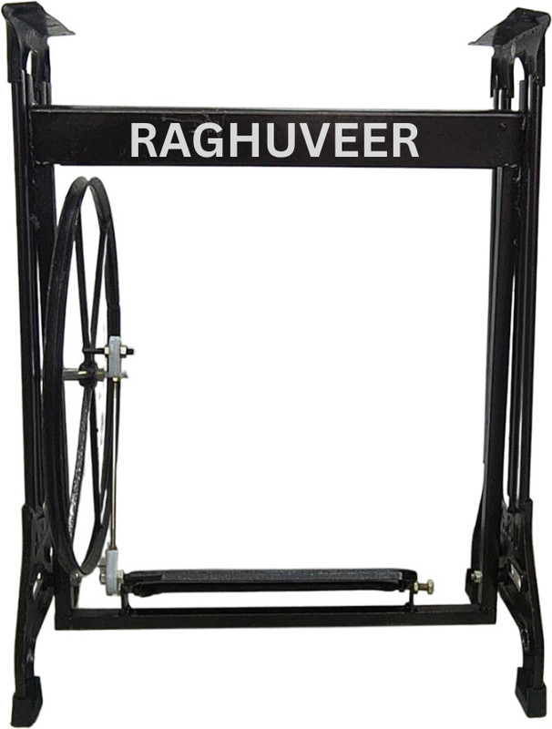 RAGHUVEER ENTERPRISES Sewing Machine Stand Compatible With All Domestic Models Rust Proof Finish Manual Sewing Machine( Built-in Stitches 1)
