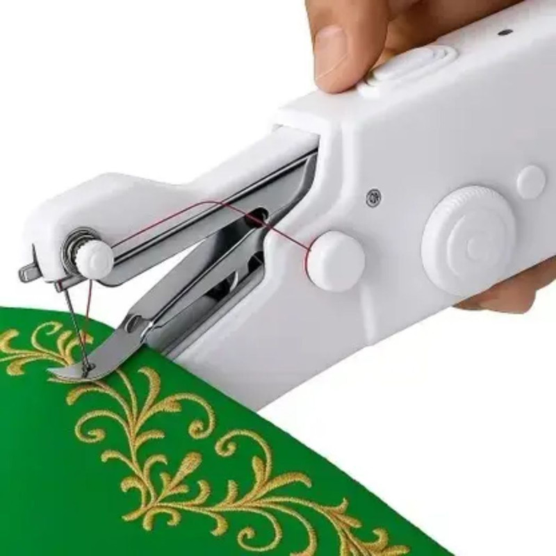 DIGSMORDEN Foldable Mini Stitch Machine for Fabric Repairs Electric Machine Electric Sewing Machine( Built-in Stitches 2)