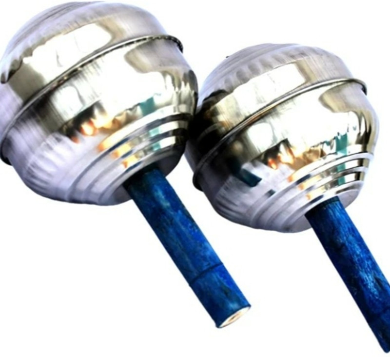 TUNETOWN pair of superior quality maracas with silver polish Maracas(Pack of 2)