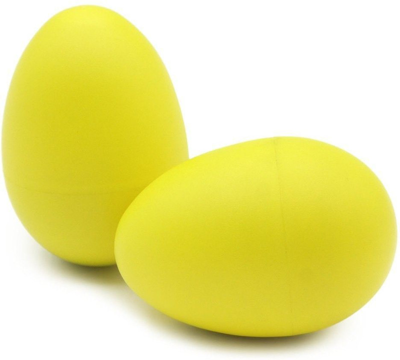 KADENCE Musical Egg Shaker (6.5 CM Height), Musical Percussion Instruments Egg Shakers(Pack of 2)