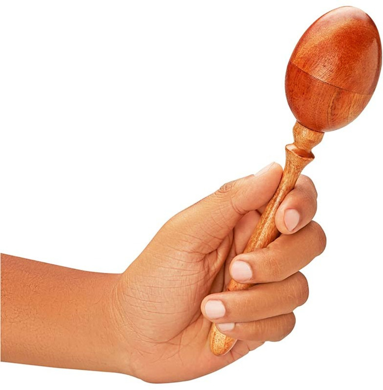 Sarveda Egg Shaker with Handle Shaker Percussion(Pack of 1)