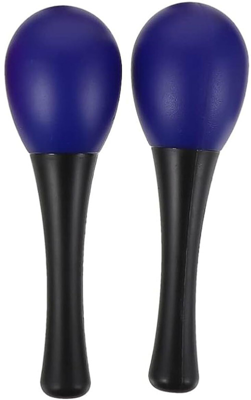 IMAGINEA Egg Shaker with Handle Plastic Shaker Handheld Percussion Musical Instruments Egg Shakers(Pack of 2)