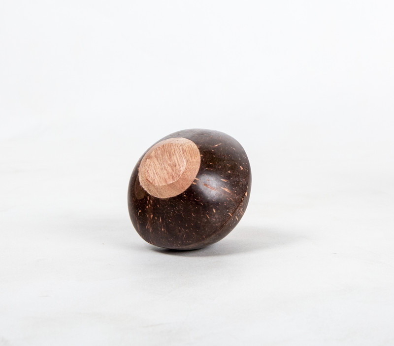 Sarveda Eye Shaped Mini Coconut Shaker Percussion(Pack of 1)