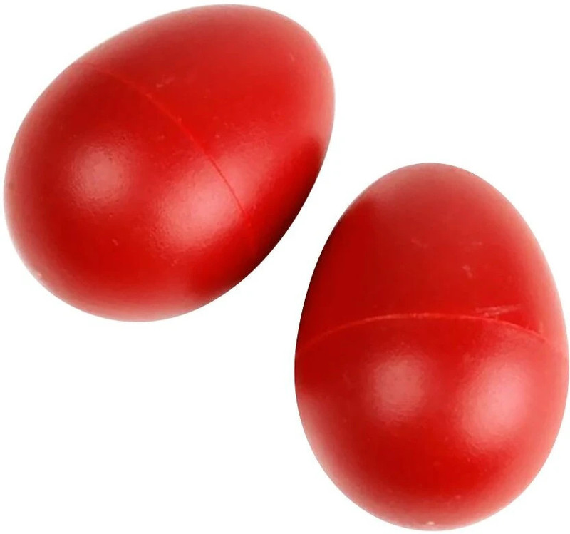 DawnRays Egg Shaker Set Hand Percussion Music Instrument Plastic Egg Shaker For Kids Egg Shakers(Pack of 2)