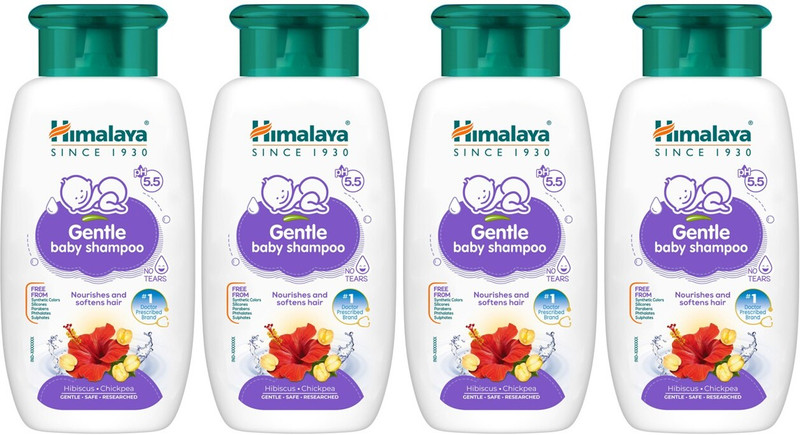 HIMALAYA Gentle Baby Shampoo 100ml(Pack of 4)(400 ml)